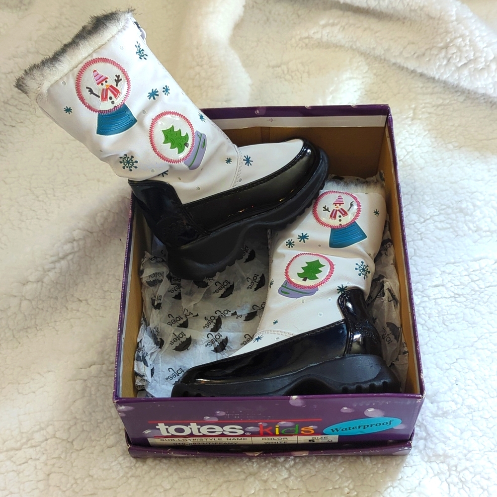 Toddler girls totes snow boots